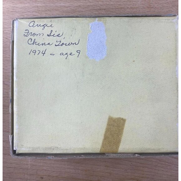 Vintage Toy China Tea Set With Floral Design & Original Box Made In Japan No. G- - Picture 4 of 5